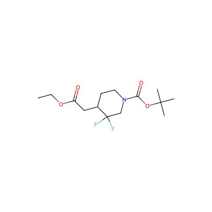 tert-Butyl 4-(2-ethoxy-2-oxoethyl)-3，3-difluoropiperidine-1-carboxylate - ≥98% CAS No(1334412-95-1) by Aladdin Scientific