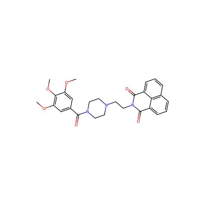 2-(2-(4-(3,4,5-trimethoxybenzoyl)piperazin-1-yl)ethyl)-1H-benzo[de]isoquinoline-1,3(2H)-dione -  CAS No(327093-95-8) by Aladdin Scientific
