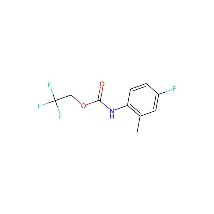 2,2,2-trifluoroethyl N-(4-fluoro-2-methylphenyl)carbamate - ≥95% CAS No(1087788-98-4) by Aladdin Scientific
