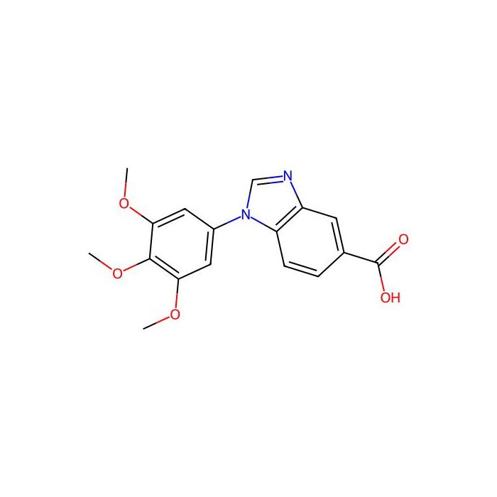 1-(3,4,5-trimethoxyphenyl)-1H-benzimidazole-5-carboxylic acid - ≥97% CAS No(452088-85-6) by Aladdin Scientific