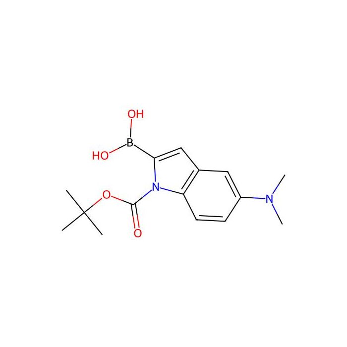 (1-(tert-butoxycarbonyl)-5-(dimethylamino)-1H-indol-2-yl)boronic acid - ≥95% CAS No(945493-49-2) by Aladdin Scientific