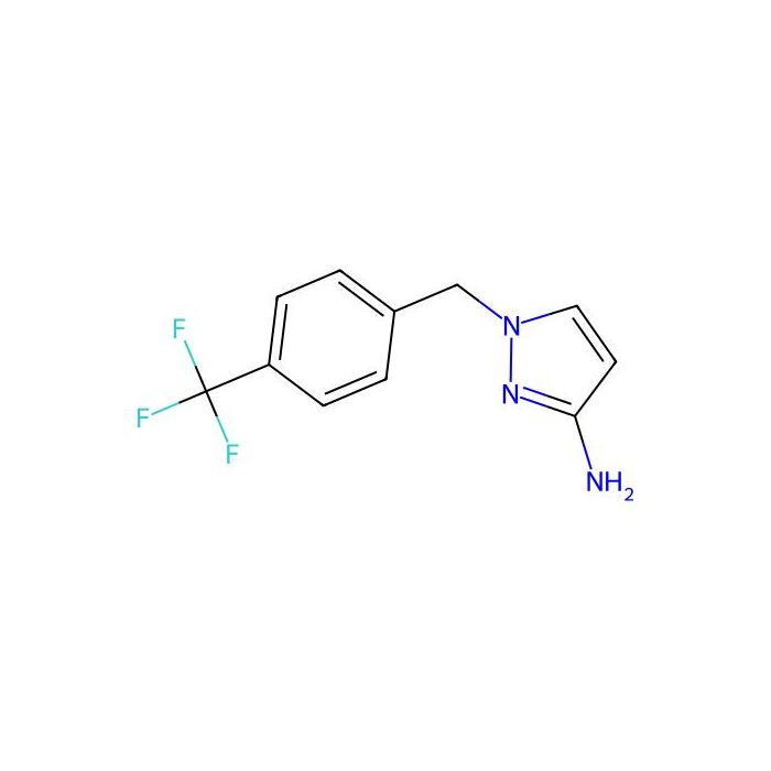 1-{[4-(Trifluoromethyl)phenyl]methyl}-1H-pyrazol-3-amine - ≥97% CAS No(1240572-94-4) by Aladdin Scientific