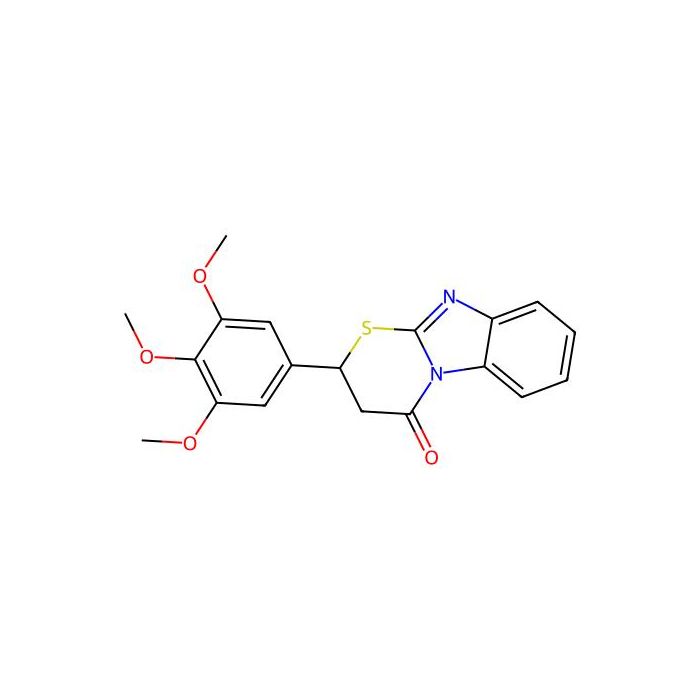 2-(3,4,5-Trimethoxyphenyl)-2H-[1,3]thiazino[3,2-a]benzoimidazole-4(3H)-one -  CAS No(326881-76-9) by Aladdin Scientific