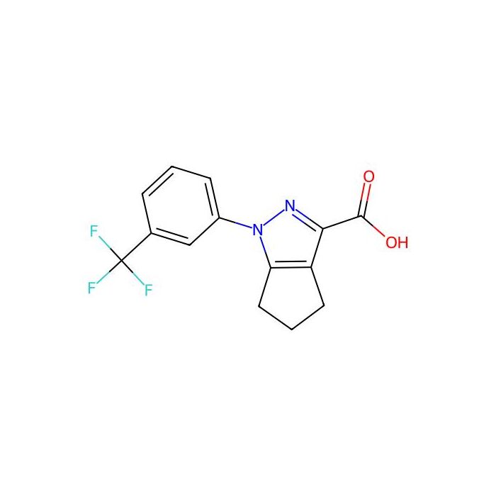 1-(3-(trifluoromethyl)phenyl)-1H,4H,5H,6H-cyclopenta(c)pyrazole-3-carboxylic acid - ≥95% CAS No(926254-24-2) by Aladdin Scientific