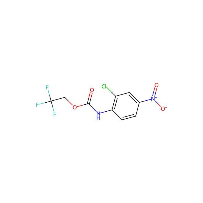 2,2,2-trifluoroethyl N-(2-chloro-4-nitrophenyl)carbamate - ≥95% CAS No(1235439-39-0) by Aladdin Scientific