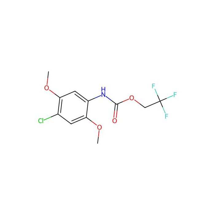 2,2,2-trifluoroethyl N-(4-chloro-2,5-dimethoxyphenyl)carbamate - ≥95% CAS No(1087797-86-1) by Aladdin Scientific