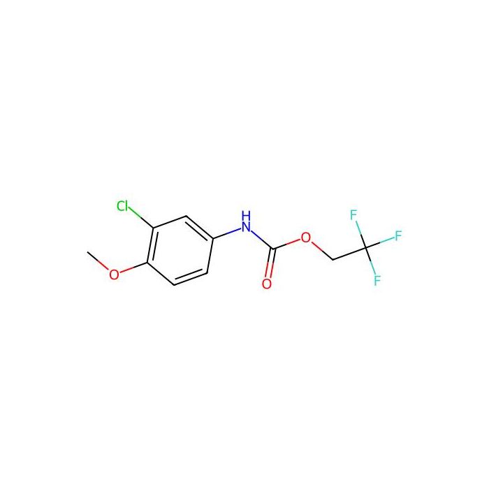 2,2,2-trifluoroethyl N-(3-chloro-4-methoxyphenyl)carbamate - ≥95% CAS No(311316-81-1) by Aladdin Scientific