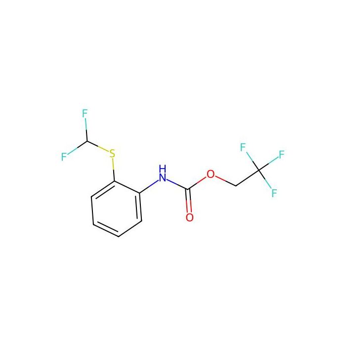 2,2,2-trifluoroethyl N-{2-[(difluoromethyl)sulfanyl]phenyl}carbamate - ≥95% CAS No(1087798-28-4) by Aladdin Scientific