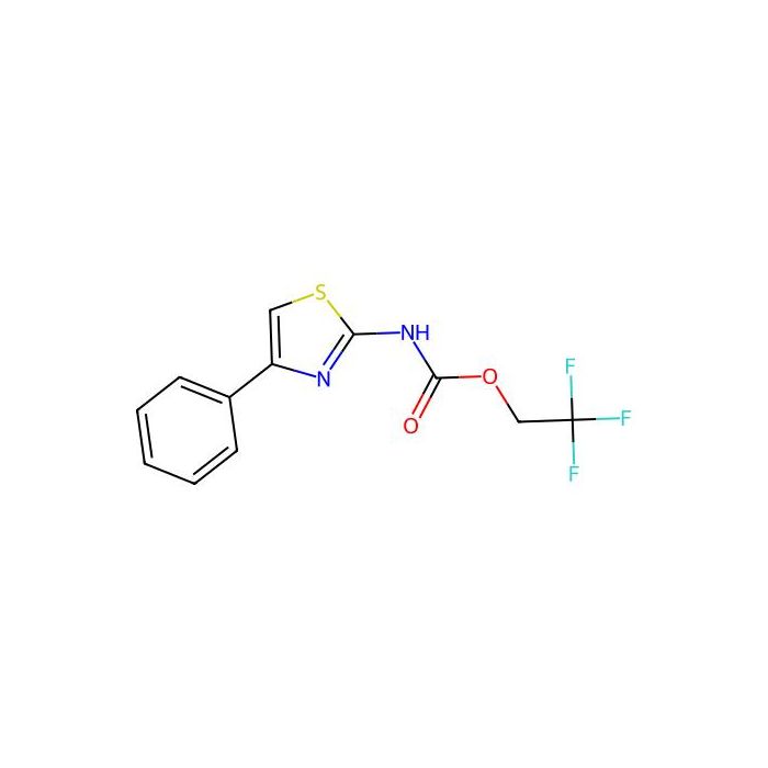 2,2,2-trifluoroethyl N-(4-phenyl-1,3-thiazol-2-yl)carbamate - ≥95% CAS No(1235438-81-9) by Aladdin Scientific