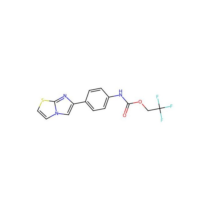 2,2,2-trifluoroethyl N-(4-{imidazo[2,1-b][1,3]thiazol-6-yl}phenyl)carbamate - ≥95% CAS No(1308650-30-7) by Aladdin Scientific