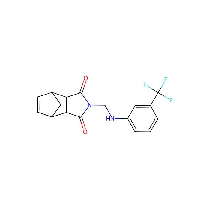 2-({[3-(Trifluoromethyl)phenyl]amino}methyl)-3a,4,7,7a-tetrahydro-1H-4,7-methanoisoindole-1,3-dione - ≥97% CAS No(1241674-84-9) by Aladdin Scientific