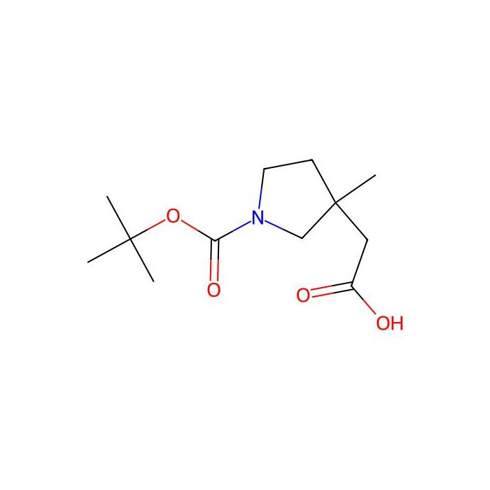 2-(1-(tert-Butoxycarbonyl)-3-methylpyrrolidin-3-yl)acetic acid - ≥98% CAS No(1422344-11-3) by Aladdin Scientific