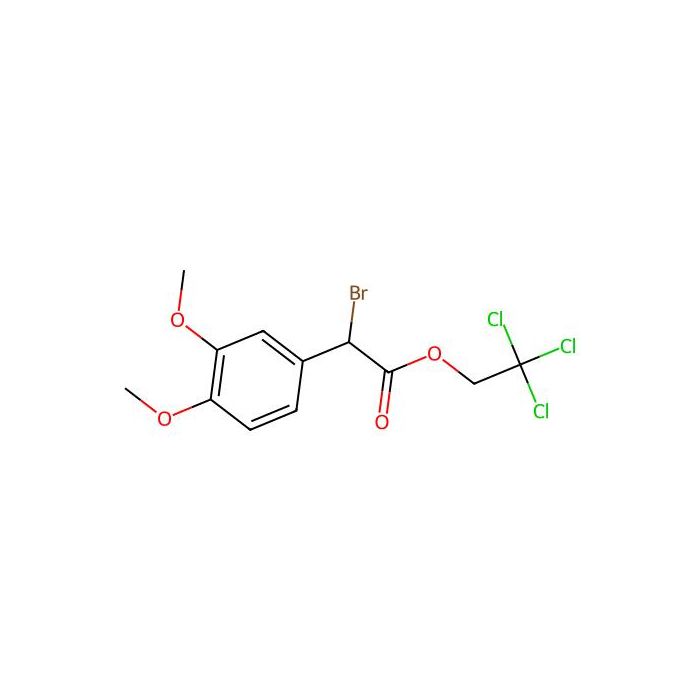 2,2,2-Trichloroethyl 2-bromo-2-(3,4-dimethoxyphenyl)acetate - ≥95% CAS No(322765-94-6) by Aladdin Scientific