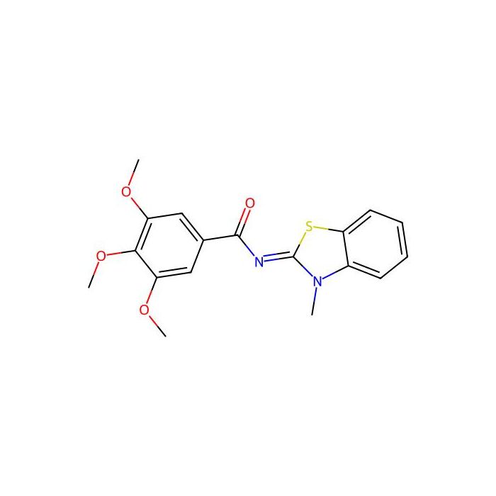 3,4,5-trimethoxy-N-(3-methyl-1,3-benzothiazol-2-ylidene)benzamide -  CAS No(53641-53-5) by Aladdin Scientific