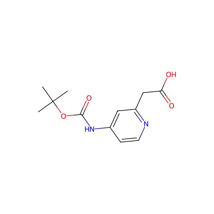 2-(4-{[(Tert-butoxy)carbonyl]amino}pyridin-2-yl)acetic acid - ≥95% CAS No(1260836-02-9) by Aladdin Scientific