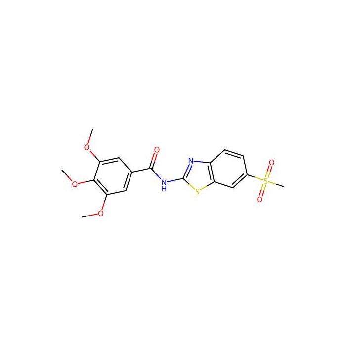 3,4,5-trimethoxy-N-(6-(methylsulfonyl)benzo[d]thiazol-2-yl)benzamide -  CAS No(327093-93-6) by Aladdin Scientific