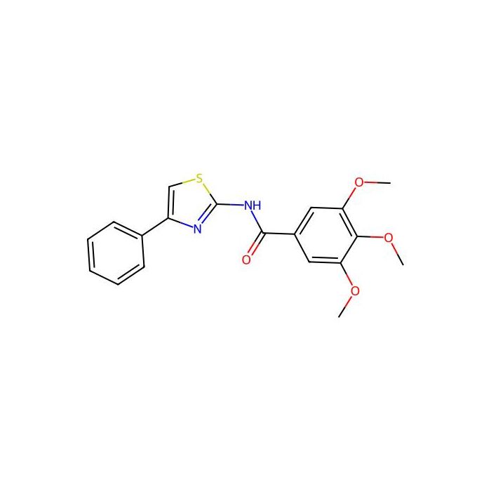 3,4,5-trimethoxy-N-(4-phenyl-1,3-thiazol-2-yl)benzamide -  CAS No(313254-81-8) by Aladdin Scientific