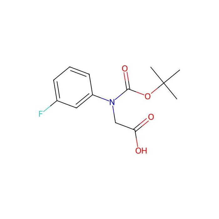 2-((tert-Butoxycarbonyl)(3-fluorophenyl)amino)acetic acid - ≥98% CAS No(1823485-34-2) by Aladdin Scientific