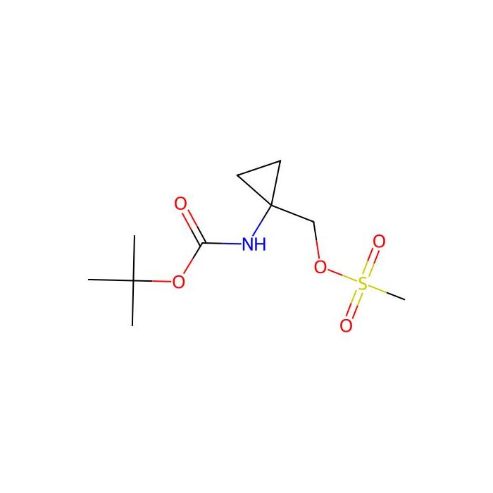 (1-((tert-Butoxycarbonyl)amino)cyclopropyl)methyl methanesulfonate - ≥95% CAS No(107017-74-3) by Aladdin Scientific