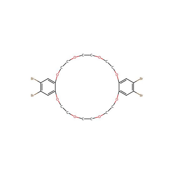 2,3,16,17-Tetrabromo-6,7,9,10,12,13,20,21,23,24,26,27-dodecahydrodibenzo[b,n][1,4,7,10,13,16,19,22]octaoxacyclotetracosine - ≥95% CAS No(302929-56-2) by Aladdin Scientific
