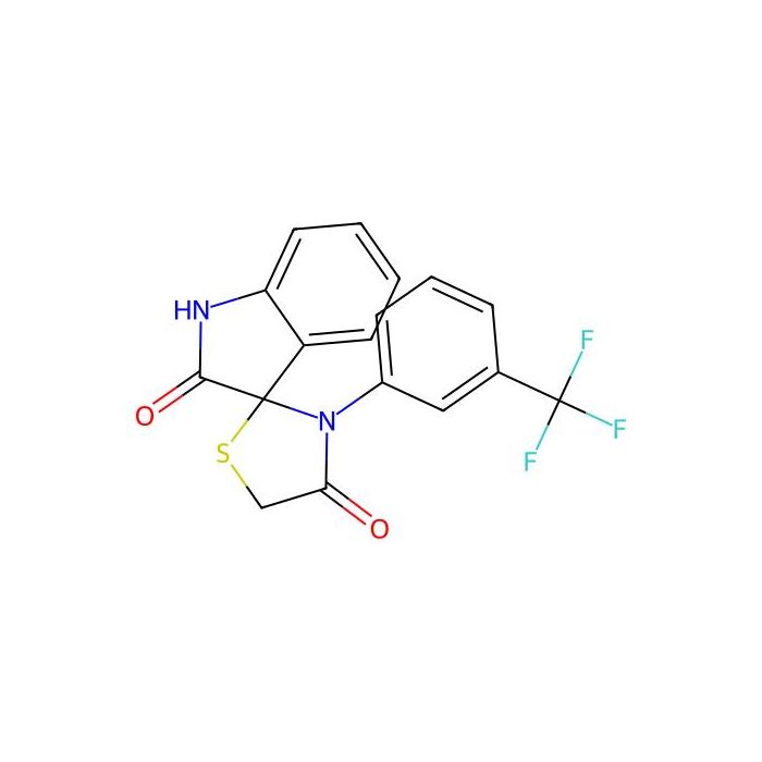 3'-[3-(Trifluoromethyl)phenyl]-1,2-dihydrospiro[indole-3,2'-[1,3]thiazolidine]-2,4'-dione - ≥90% CAS No(79962-59-7) by Aladdin Scientific