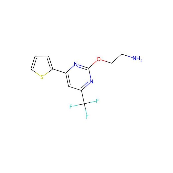 (2-{[4-(2-Thienyl)-6-(trifluoromethyl)pyrimidin-2-yl]oxy}ethyl)amine - ≥95% CAS No(1160246-48-9) by Aladdin Scientific