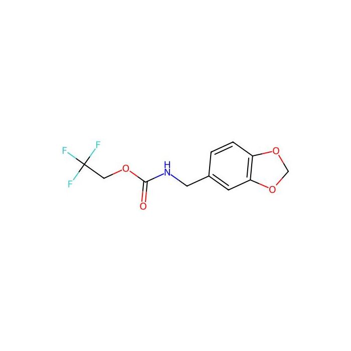 2,2,2-trifluoroethyl N-(2H-1,3-benzodioxol-5-ylmethyl)carbamate - ≥95% CAS No(1258640-81-1) by Aladdin Scientific