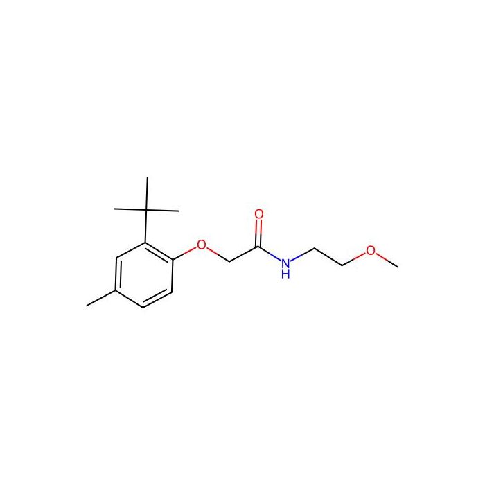 2-(2-tert-butyl-4-methylphenoxy)-N-(2-methoxyethyl)acetamide - ≥98% CAS No(449169-47-5) by Aladdin Scientific