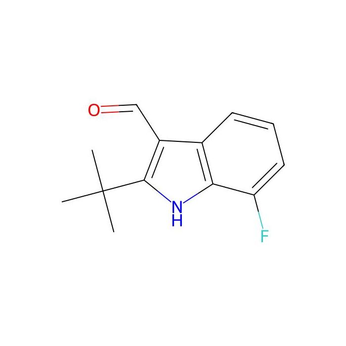 2-tert-butyl-7-fluoro-1H-indole-3-carbaldehyde - ≥98% CAS No(586949-71-5) by Aladdin Scientific