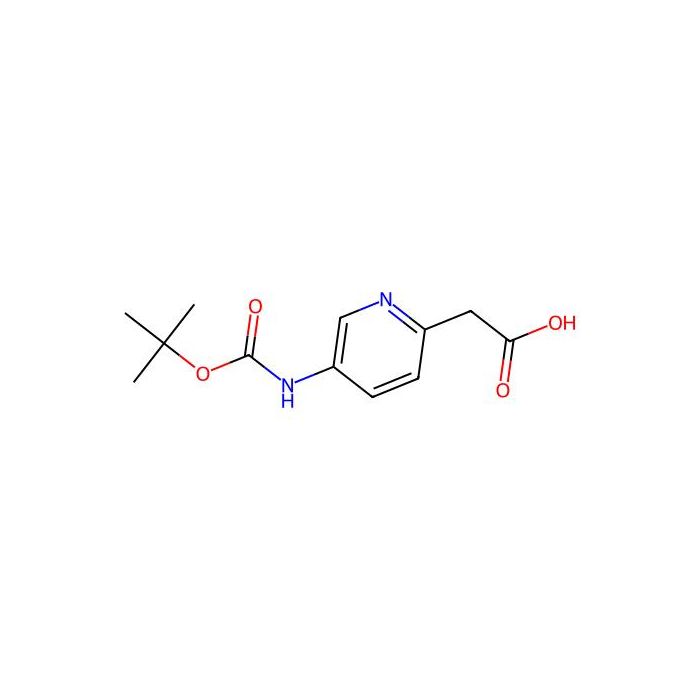 2-(5-(((Tert-butoxy)carbonyl)amino)pyridin-2-yl)acetic acid - ≥95% CAS No(1260649-54-4) by Aladdin Scientific