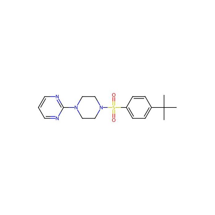 2-(4-{[4-(Tert-butyl)phenyl]sulfonyl}piperazino)pyrimidine - ≥90% CAS No(866153-26-6) by Aladdin Scientific