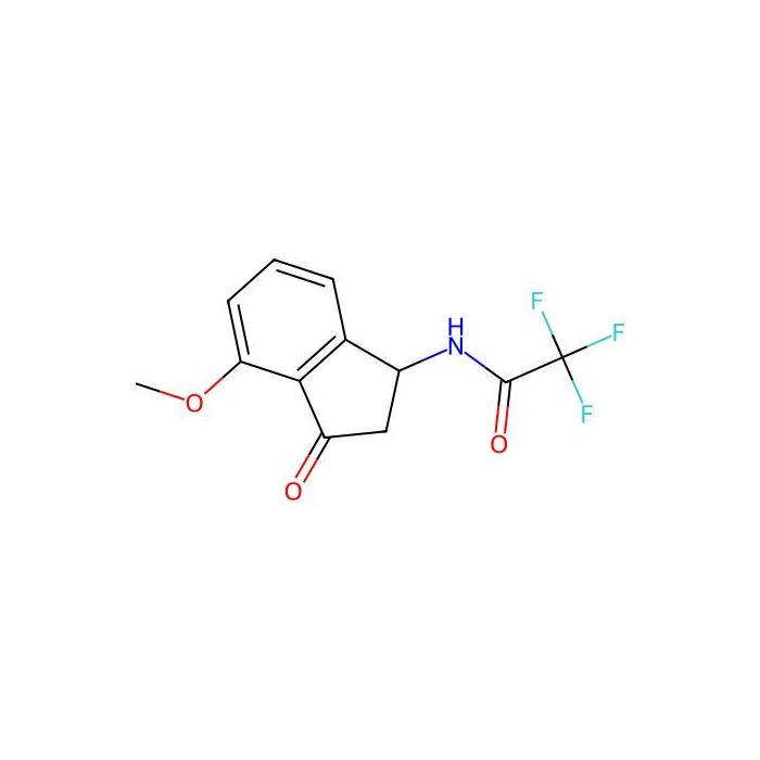 2,2,2-trifluoro-N-(4-methoxy-3-oxo-2,3-dihydro-1H-inden-1-yl)acetamide -  CAS No(861209-50-9) by Aladdin Scientific