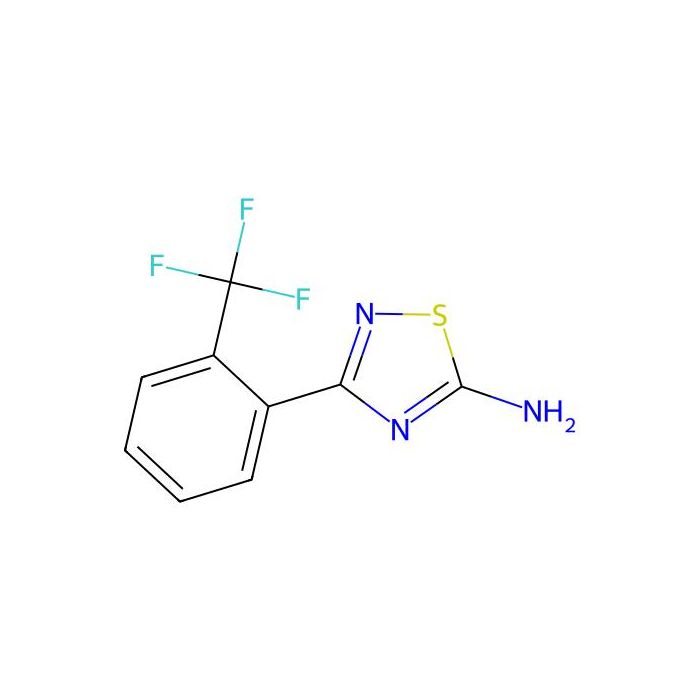 3-(2-(Trifluoromethyl)phenyl)-1,2,4-thiadiazol-5-amine - ≥95% CAS No(1153983-38-0) by Aladdin Scientific