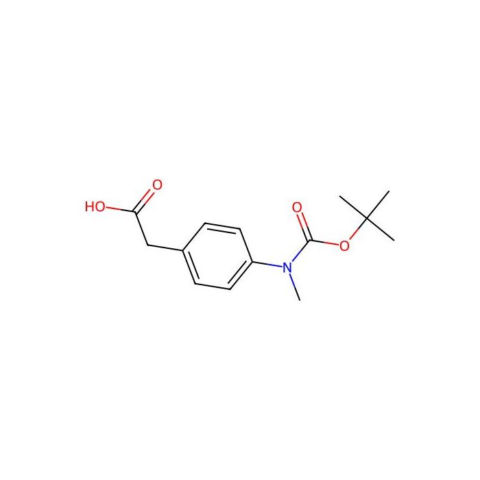 2-(4-(tert-Butoxycarbonyl(methyl)amino) phenyl)acetic acid - ≥95% CAS No(251643-18-2) by Aladdin Scientific