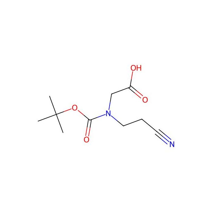 2-((tert-Butoxycarbonyl)(2-cyanoethyl)amino)acetic acid - ≥95% CAS No(204526-12-5) by Aladdin Scientific