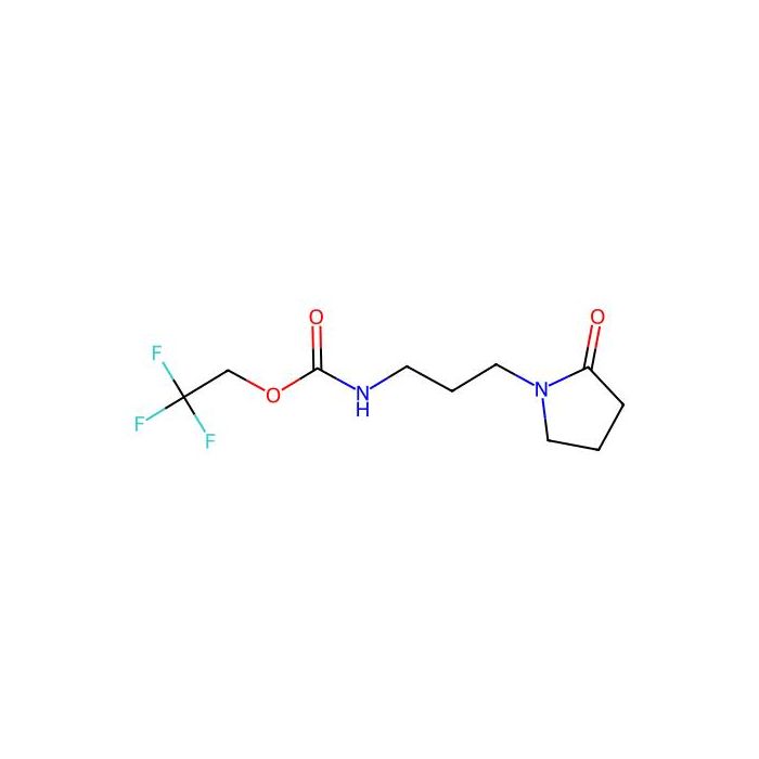 2,2,2-trifluoroethyl N-[3-(2-oxopyrrolidin-1-yl)propyl]carbamate - ≥98% CAS No(878217-97-1) by Aladdin Scientific