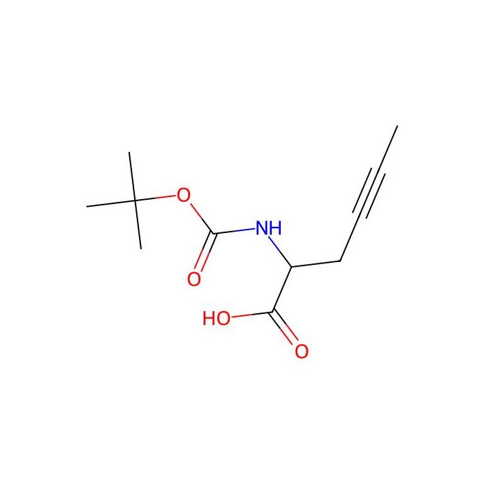 2-(((Tert-butoxy)carbonyl)amino)hex-4-ynoic acid - ≥95% CAS No(183500-60-9) by Aladdin Scientific