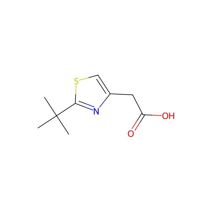 2-(2-Tert-butyl-1,3-thiazol-4-yl)acetic acid - ≥98% CAS No(1094411-96-7) by Aladdin Scientific