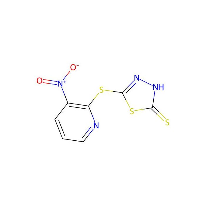 1,3,4-Thiadiazole-2(3H)-thione, 5-((3-nitro-2-pyridinyl)thio)- -  CAS No(73768-73-7) by Aladdin Scientific