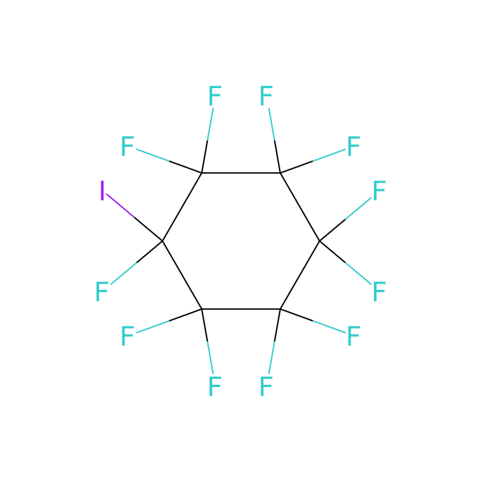 Undecafluoroiodocyclohexane (stabilized with Copper chip) - ≥98%(GC) CAS No(355-69-1) by Aladdin Scientific