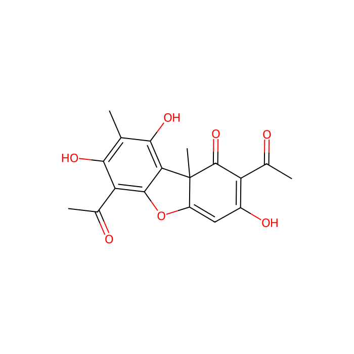 (+)-Usnic acid from Usnea dasypoga - 10mM in DMSO CAS No(7562-61-0) by Aladdin Scientific