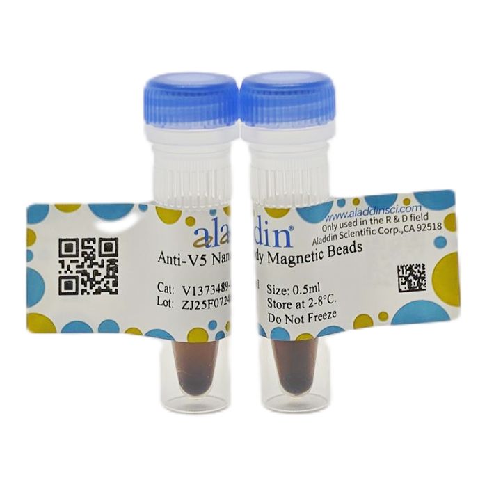 Anti-V5 Nanobody Magnetic Beads - BioReagent, Magnetic Bead Content: ≥10 mg/mL; Bead Diameter: 2 μm  by Aladdin Scientific