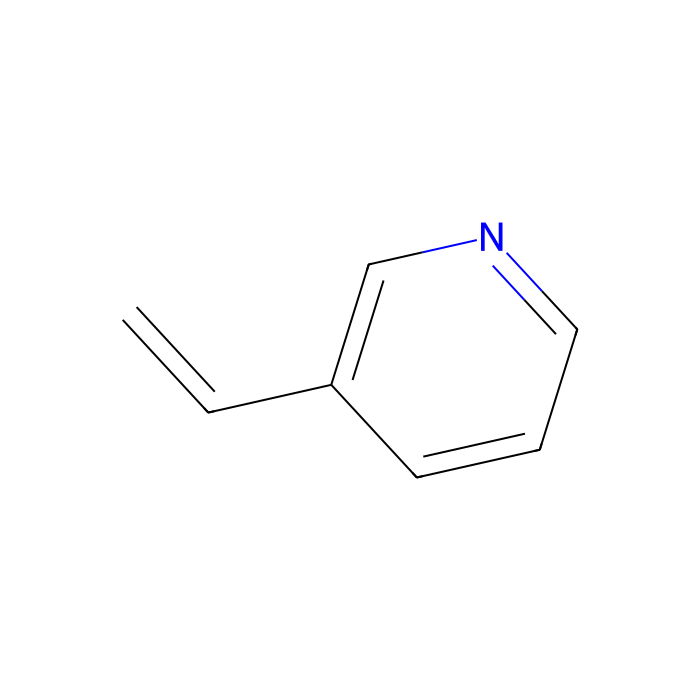 3-Vinylpyridine - ≥96%(GC), stabilized with TBC CAS No(1121-55-7) by Aladdin Scientific