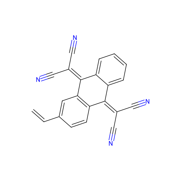 2,2'-(2-Vinylanthracene-9,10-diylidene)dimalononitrile - ≥98%(HPLC) CAS No(1612793-07-3) by Aladdin Scientific
