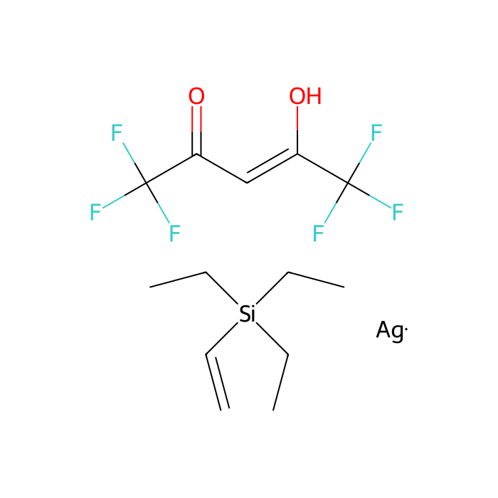 Vinyltriethylsilane(hexafluoroacetylacetonato)silver(I) - ≥99.9% metals basis CAS No(177279-28-6) by Aladdin Scientific