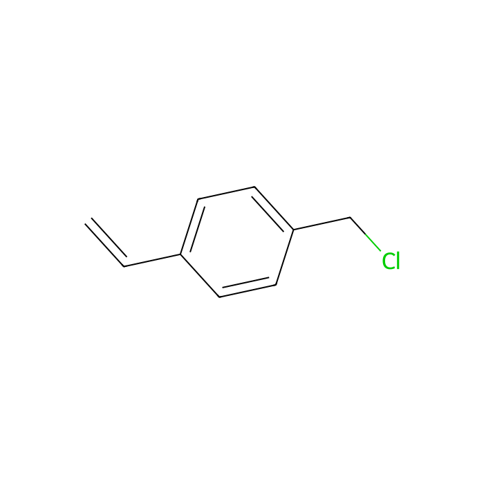 4-Vinylbenzyl chloride - ≥98%(GC), Contains approximately 500ppm TBC stabilizer CAS No(1592-20-7) by Aladdin Scientific
