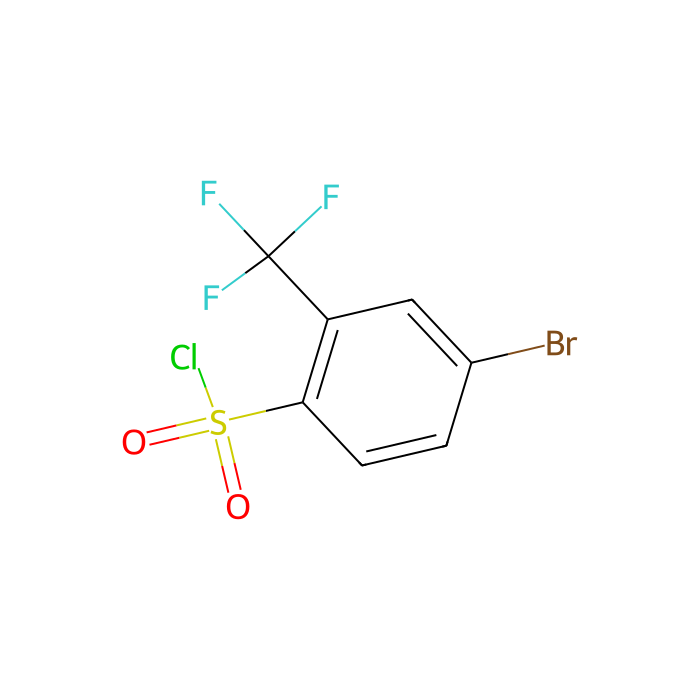 4-Bromo-2-(trifluoromethyl)benzenesulfonyl chloride - ≥97% CAS No(176225-10-8) by Aladdin Scientific