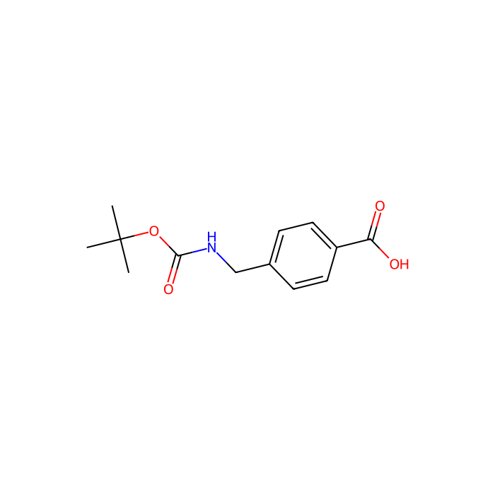 4-[(tert-Butoxycarbonylamino)methyl]benzoic Acid - ≥98% CAS No(33233-67-9) by Aladdin Scientific