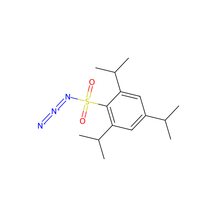 2,4,6-Triisopropylbenzenesulfonyl azide - ≥97%, stabilized with 15wt.% water CAS No(36982-84-0) by Aladdin Scientific