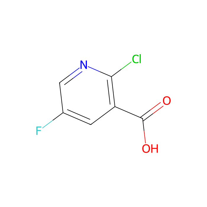 2-Chloro-5-fluoropyridine-3-carboxylic acid - ≥98% CAS No(38186-88-8) by Aladdin Scientific